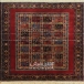 فرش دستبافت طرح یلمه شهرکرد ( بختیاری )  30  رج سایز 1.55x2.05