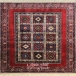 فرش دستبافت طرح یلمه شهرکرد ( بختیاری )  30  رج سایز 1.50x2.00