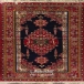 فرش دستبافت طرح کف ساده خراسان  35  رج سایز 1.35x1.98