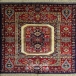 فرش دستبافت طرح ترنج خراسان  35  رج سایز 1.80x1.25