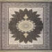 طرح اصفهان نمونه 1 رنگ ذغالی 700 شانه پلی استر فیلامنت فرهی 